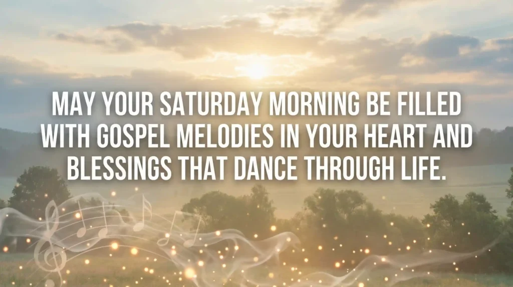 african american saturday morning blessings image