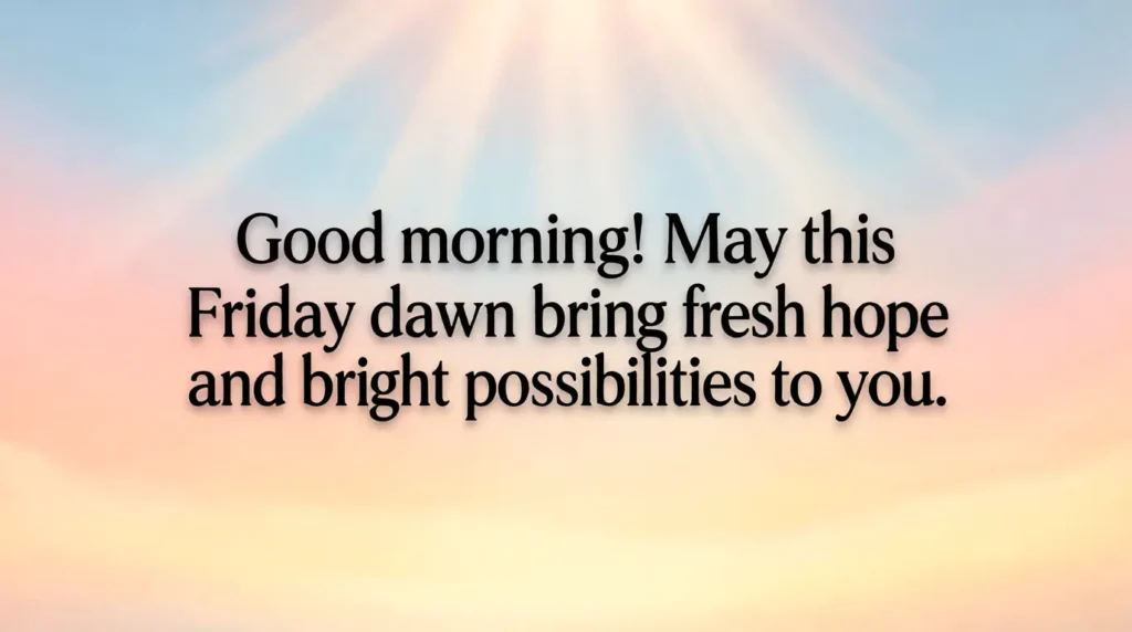 good morning friday blessings image