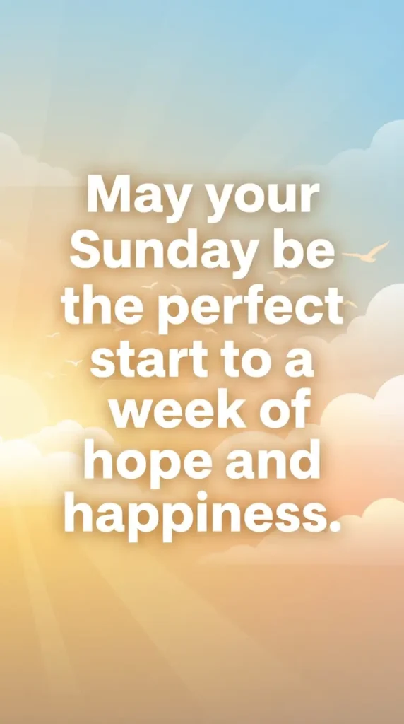 good morning happy sunday blessings image