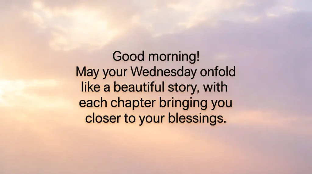 good morning wednesday blessings image
