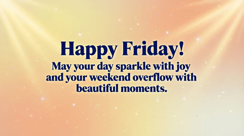 happy friday blessings image