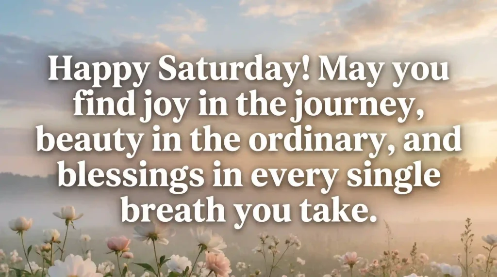 happy saturday blessings image