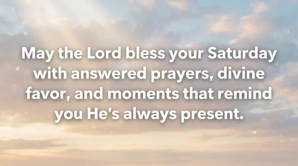inspirational saturday prayers and blessings image