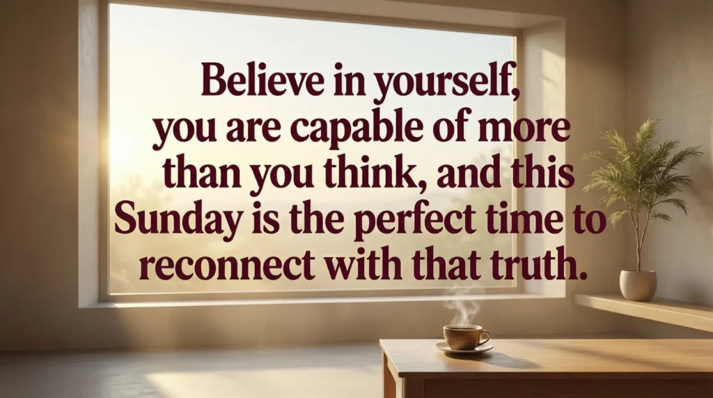 inspirational sunday blessings image