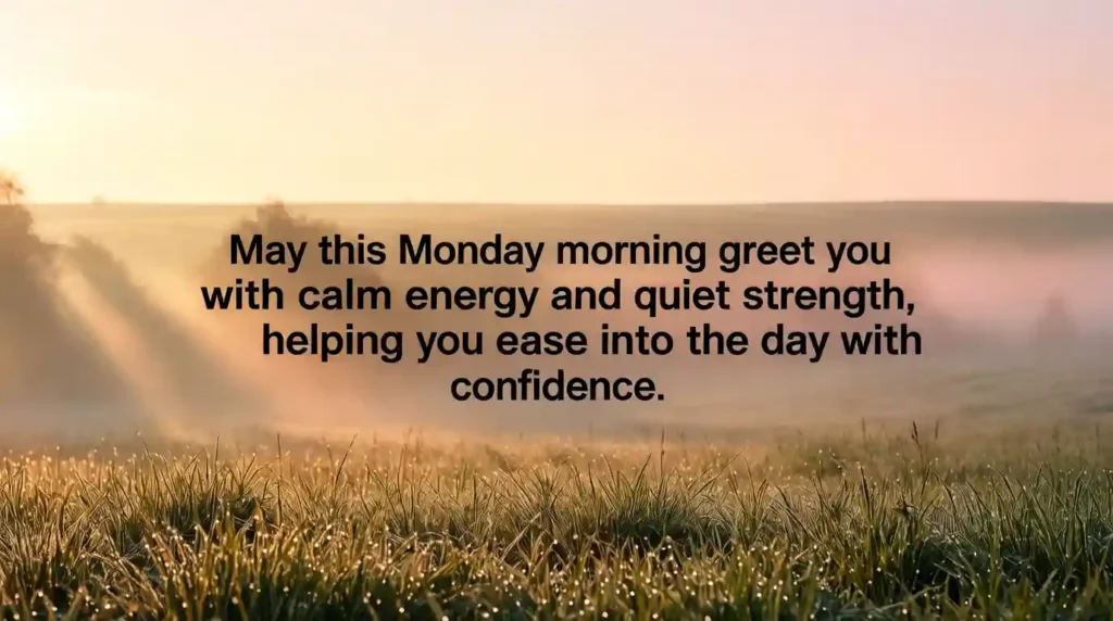 monday morning blessings image