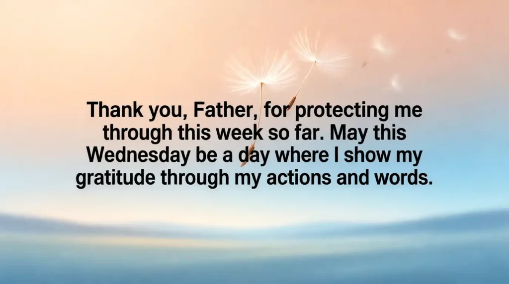 positive thankful wednesday blessings image