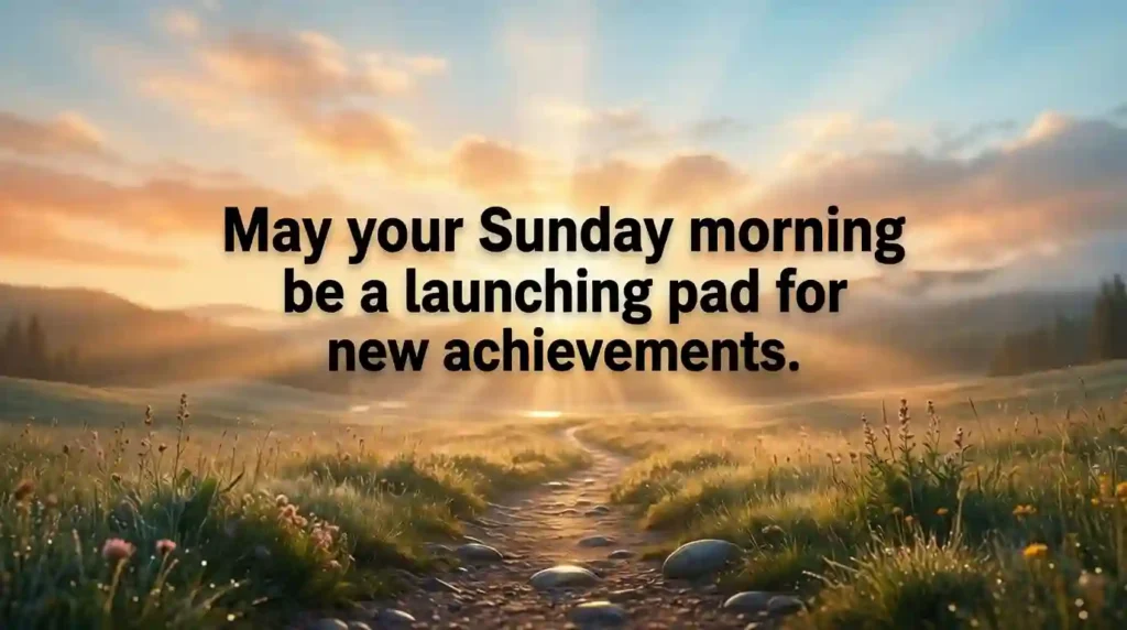 powerful inspirational sunday morning blessings image