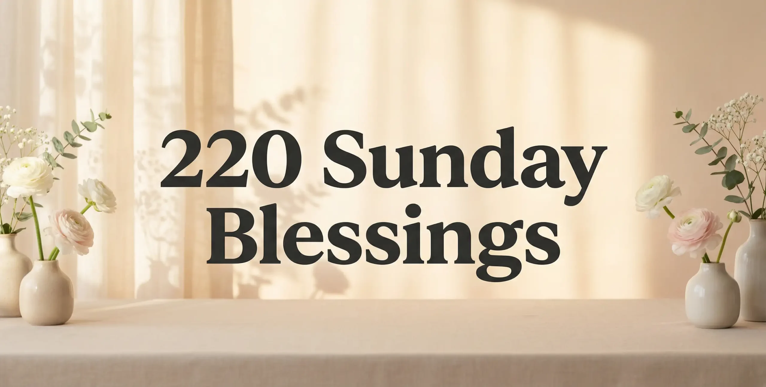 sunday blessings image