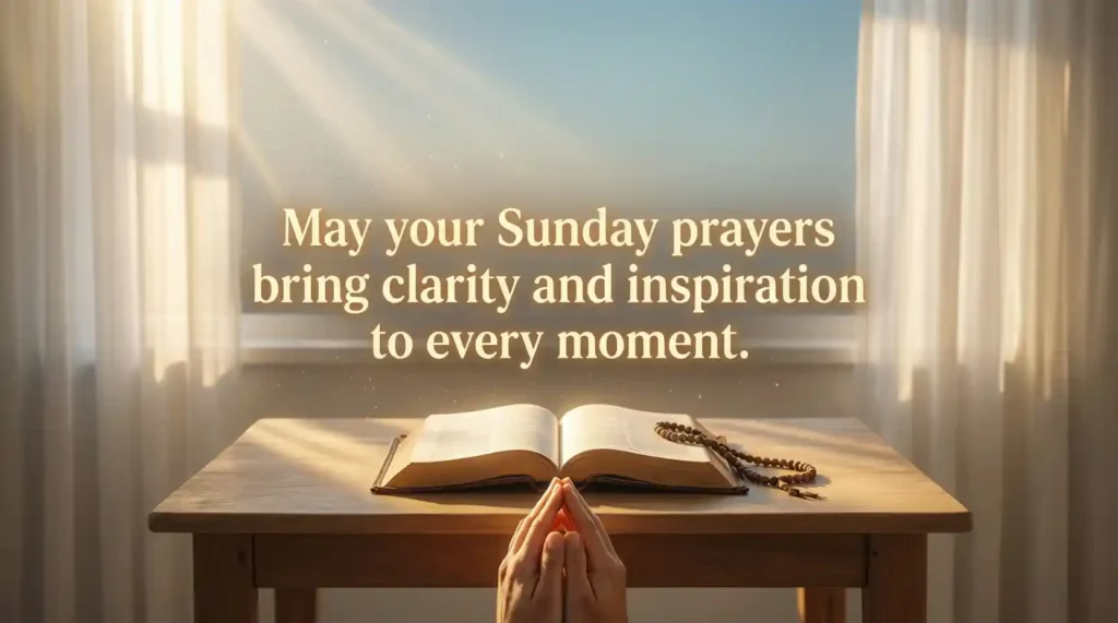 sunday morning blessings and prayers image