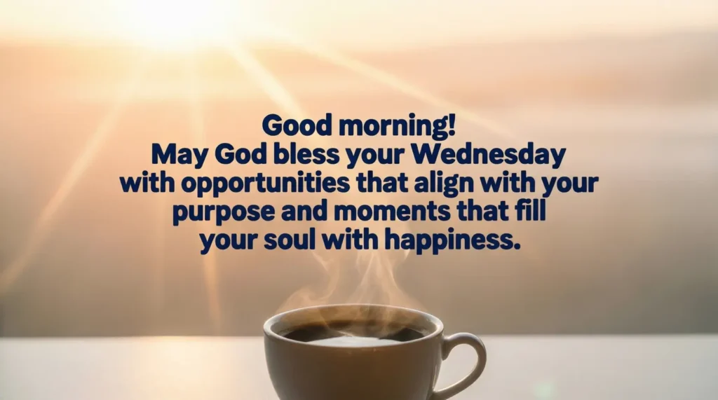 wednesday morning blessings image