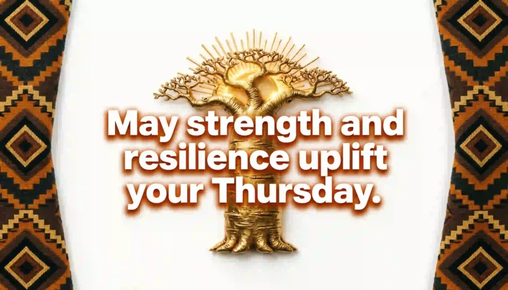 african american happy thursday blessings image