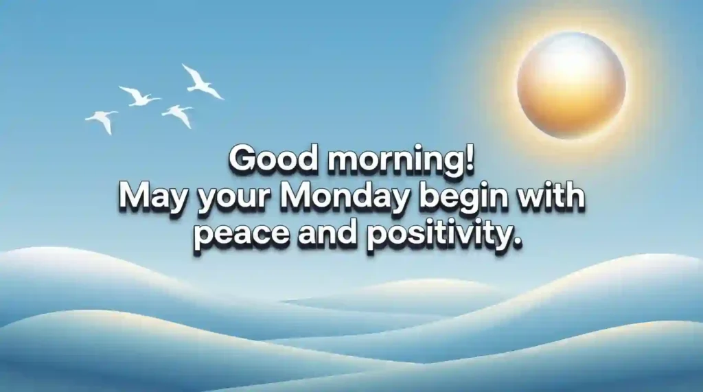 good morning happy monday blessings image