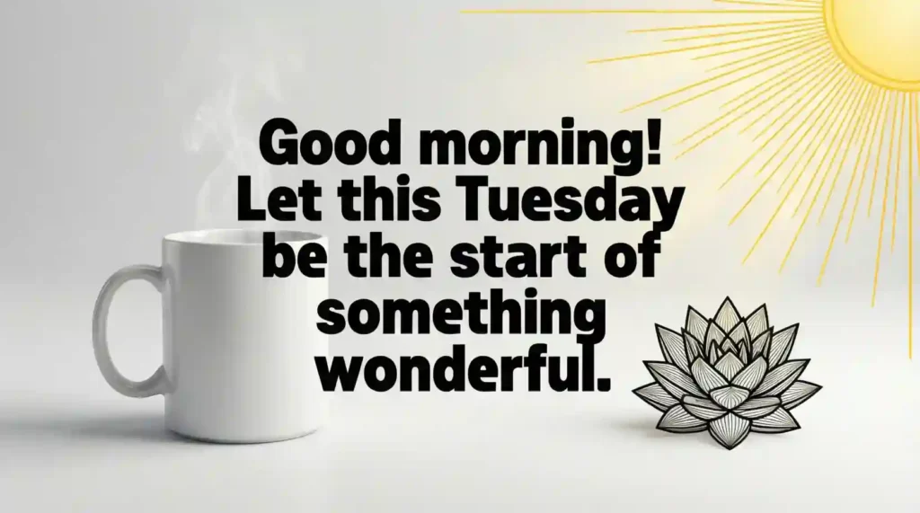 good morning happy tuesday blessings image