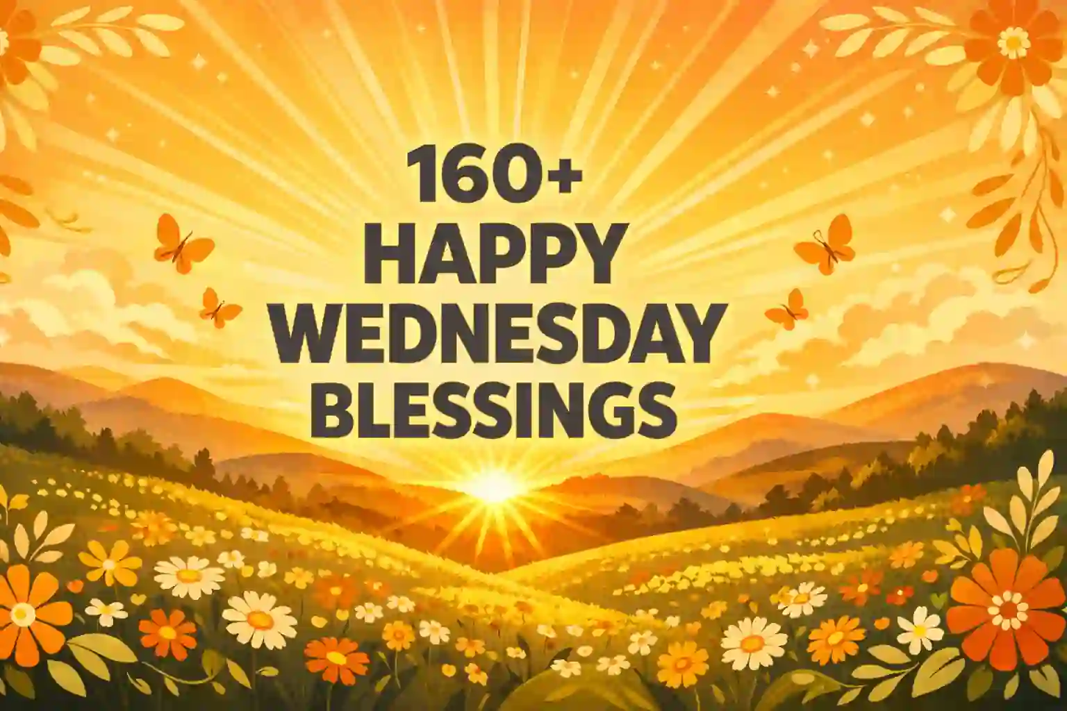 160+ Happy Wednesday Blessings