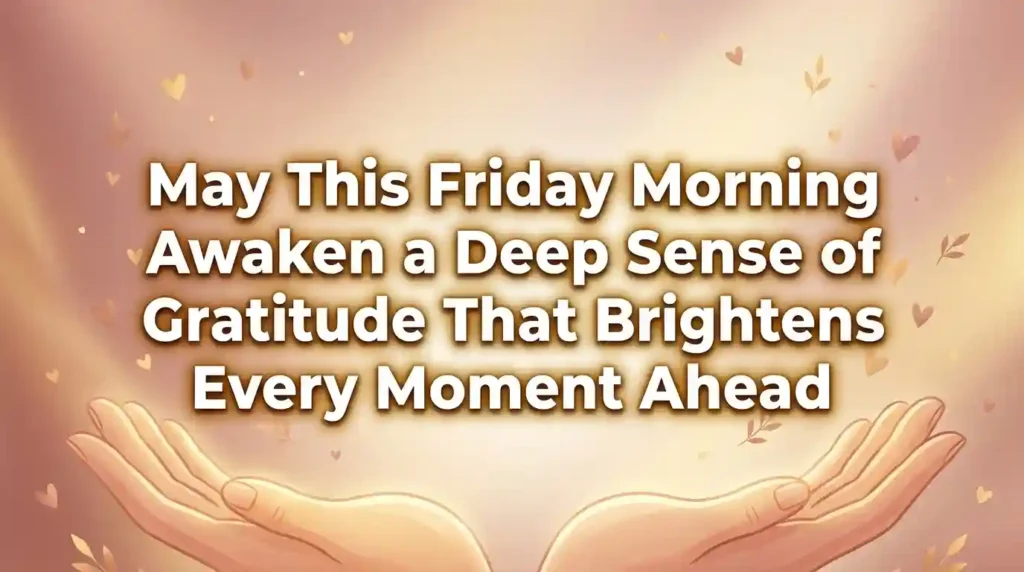 inspirational good morning friday blessings image