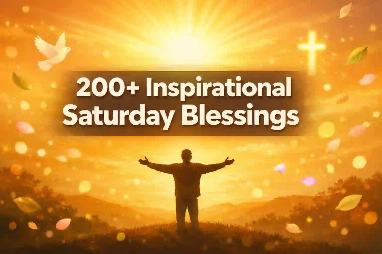 inspirational saturday blessings image