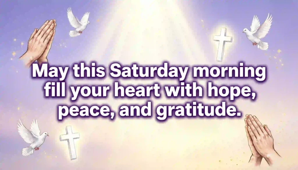saturday morning blessings and prayers image