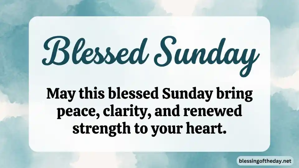 sunday blessed images