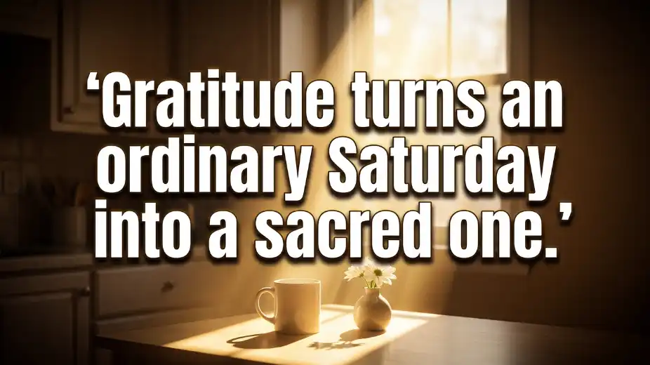 blessed saturday morning quotes image