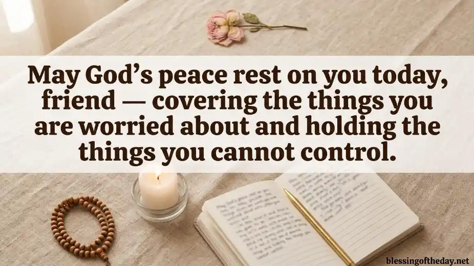 friday blessings and prayers for friends image