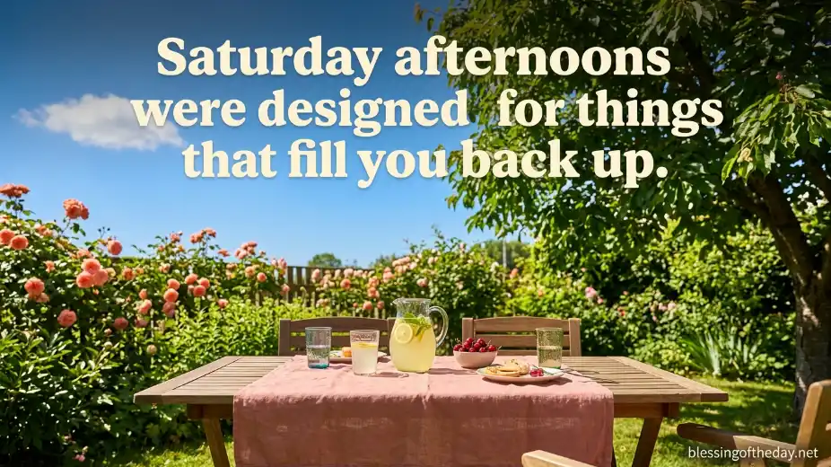 good afternoon saturday blessings image