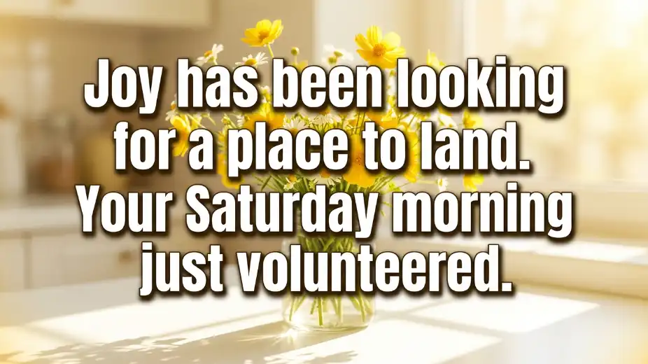 good morning happy saturday blessings image