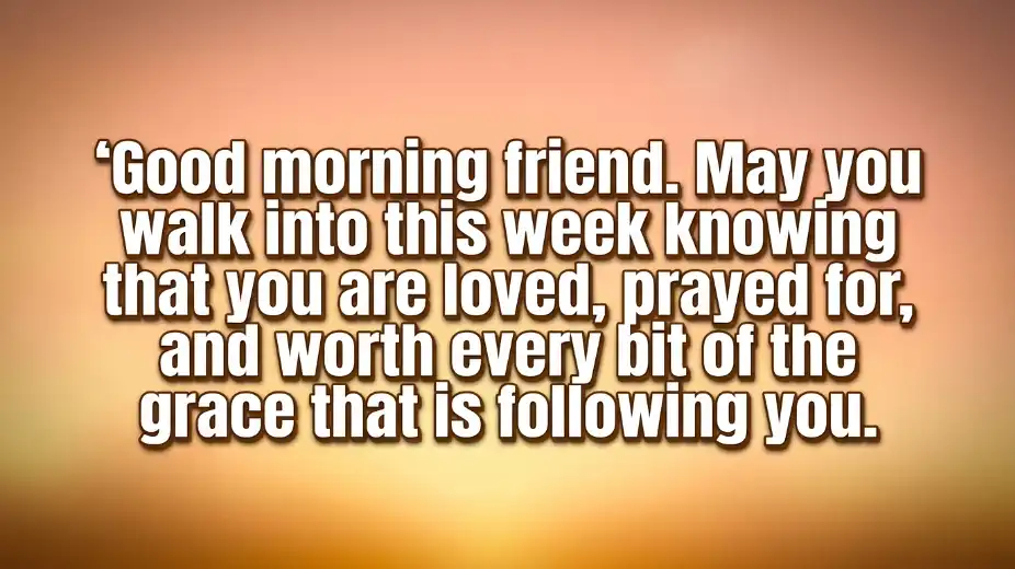 good morning monday blessings for friends image