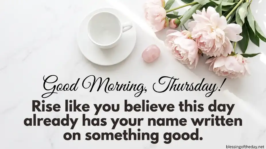 good morning thursday blessings images and quotes image