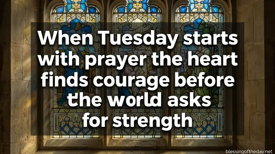 good morning tuesday blessings and prayers quotes image
