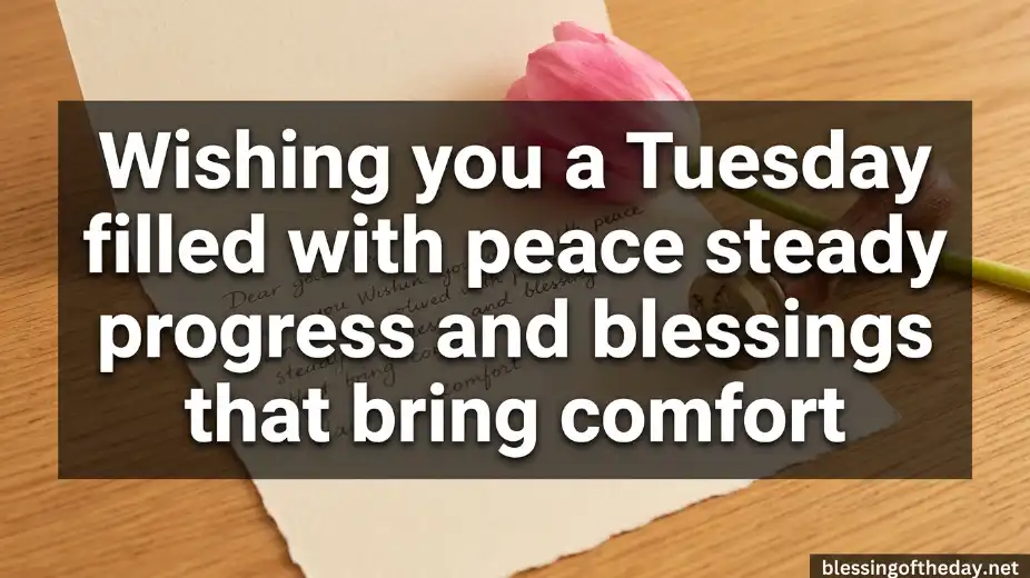good morning tuesday blessings and wishes image