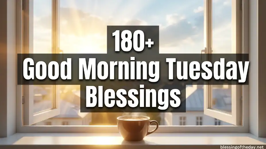 good morning tuesday blessings image