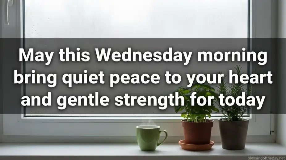 good morning wednesday blessings image