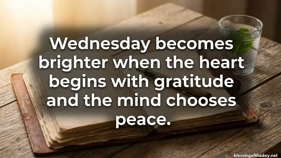 good morning wednesday blessings quotes image
