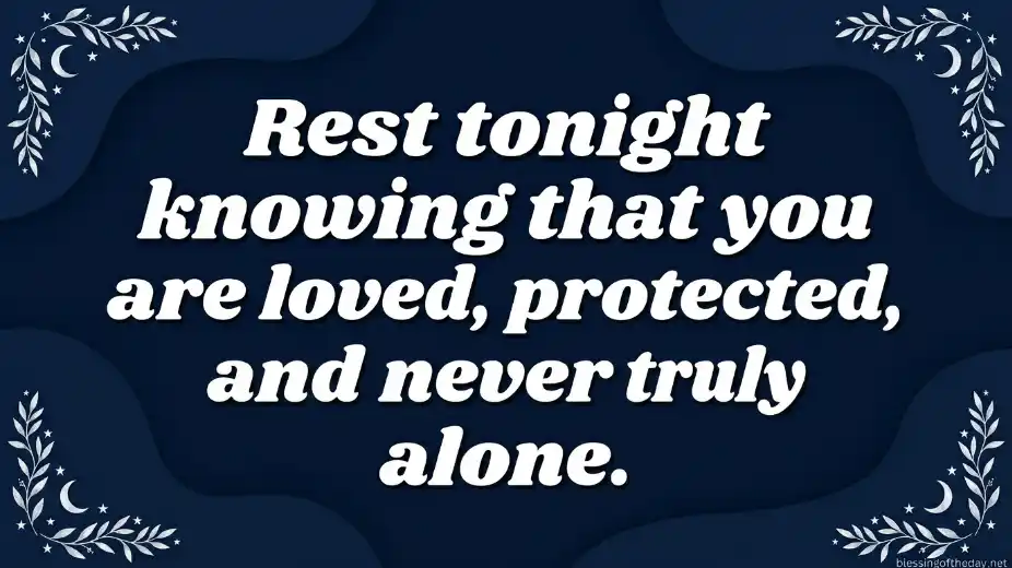 good night blessings image