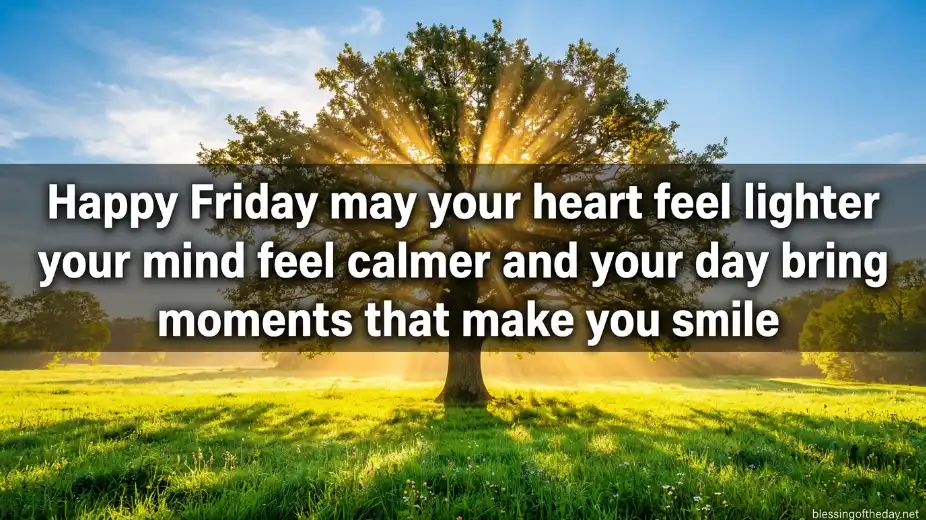 happy friday blessings image