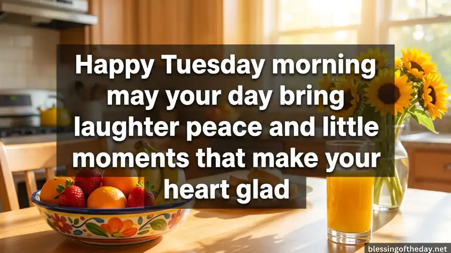 happy good morning tuesday blessings image