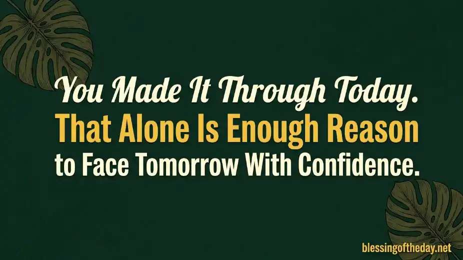 inspirational blessed evening quotes image