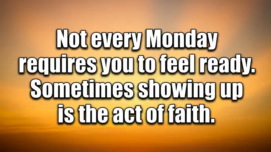 inspirational good morning monday blessings image