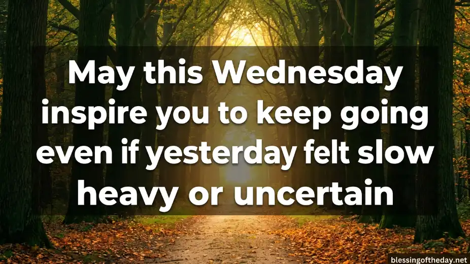inspirational good morning wednesday blessings image