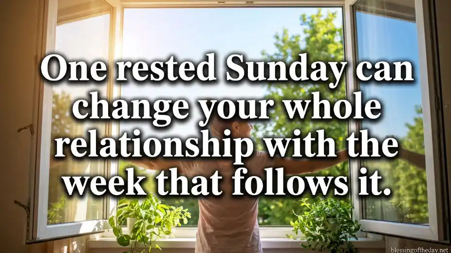 inspirational quotes positive sunday blessings image