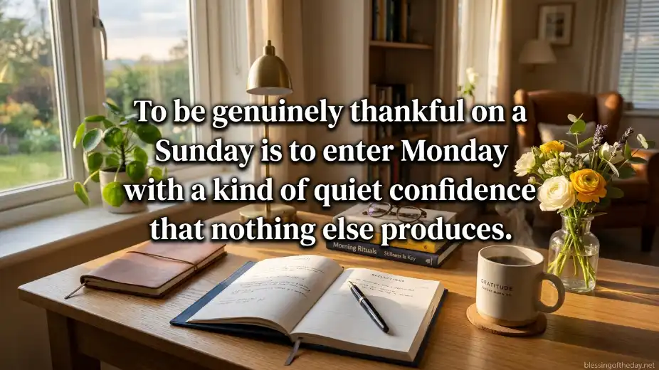 inspirational thankful sunday blessings quotes image