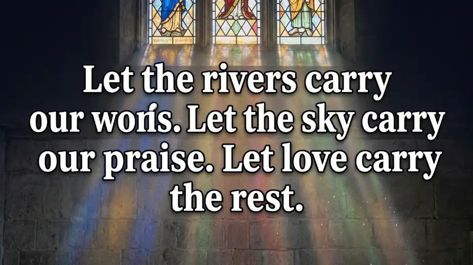irish blessing hymn image