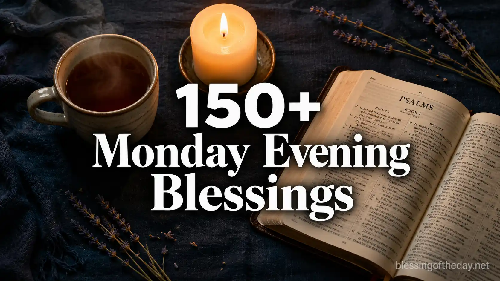 monday evening blessings image