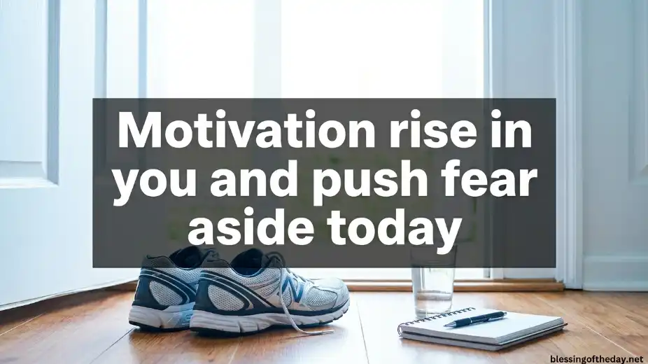 motivational sunday blessings image
