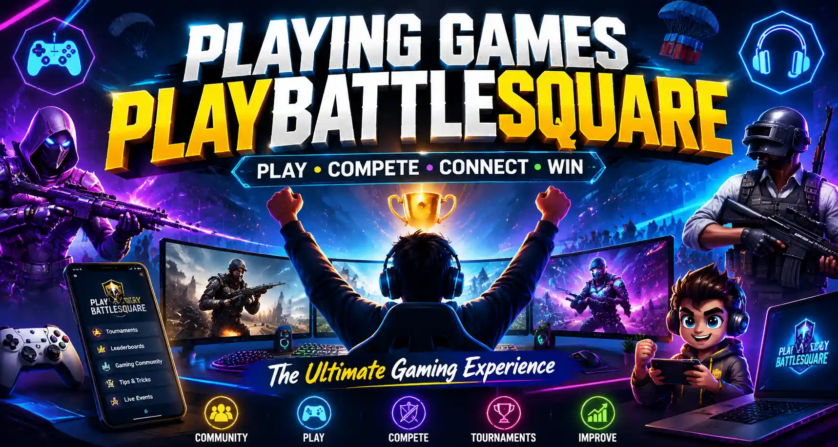 playing games playbattlesquare image