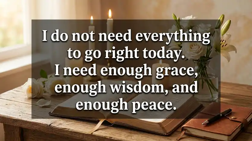 Thursday morning prayer card with candle and Bible
