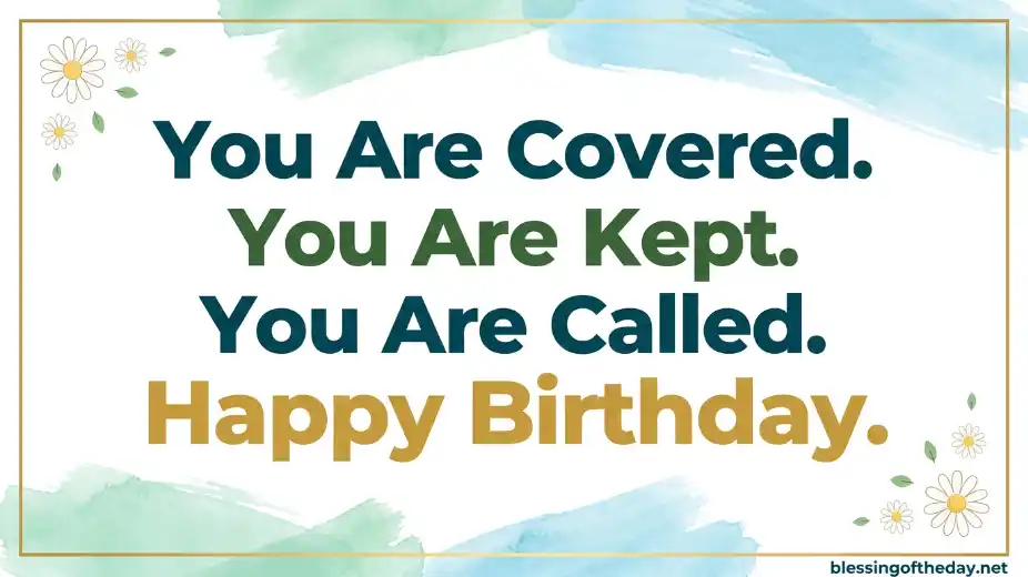 short birthday blessings image