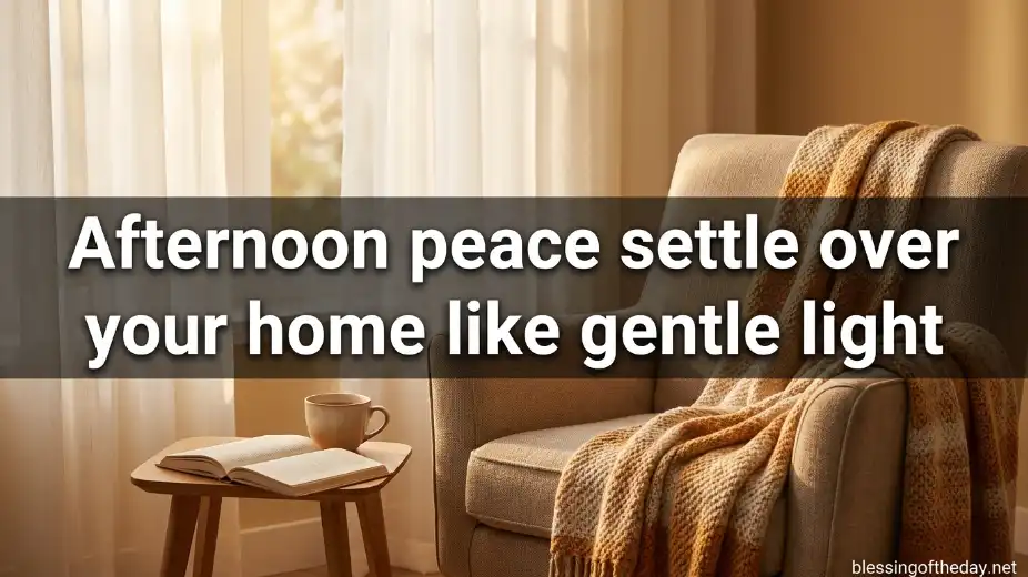 sunday afternoon blessings image