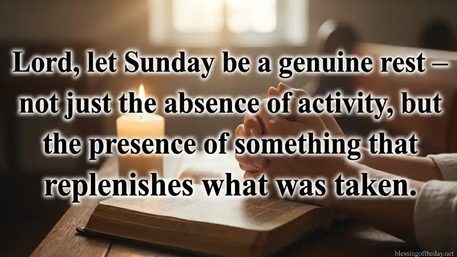 sunday blessings and prayers quotes image