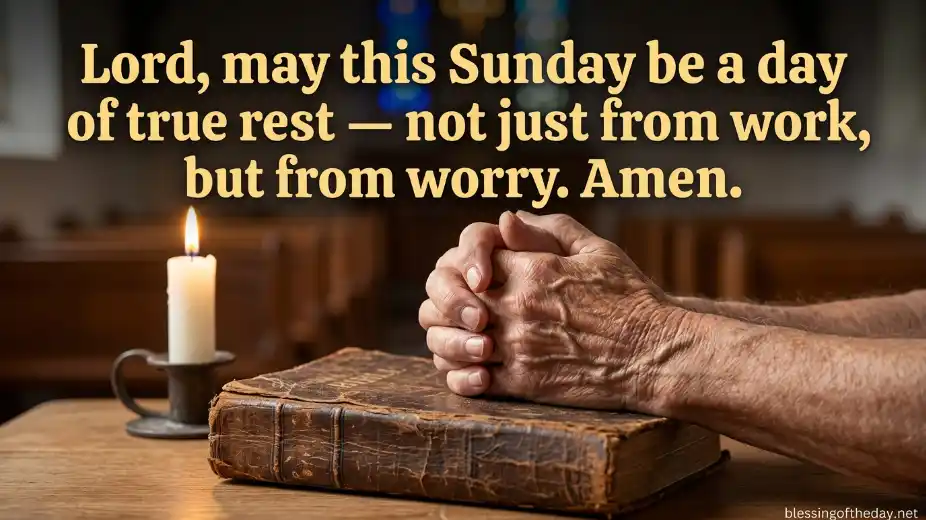 sunday blessings images with prayers image